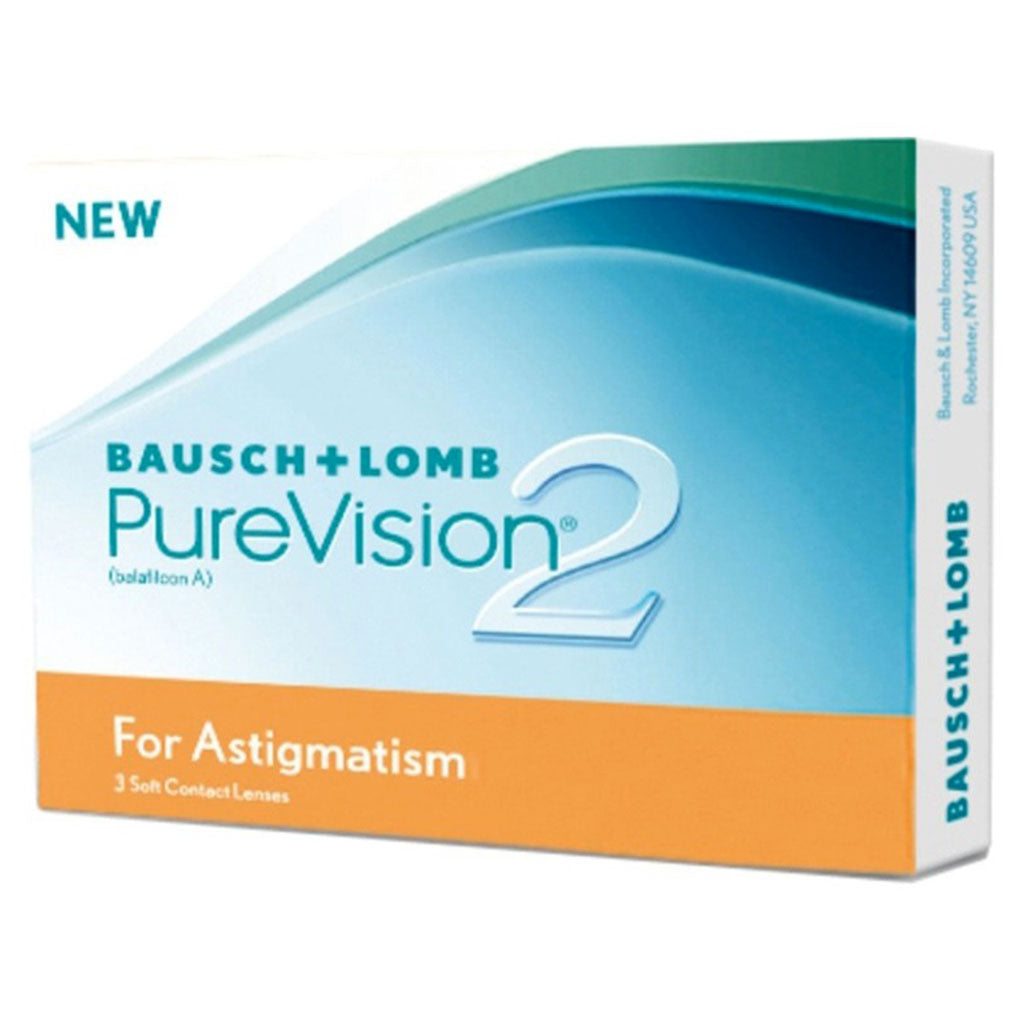 Bausch + Lomb Pure Vision 2HD Astigmatism (3 lentile) - OchelariDirect