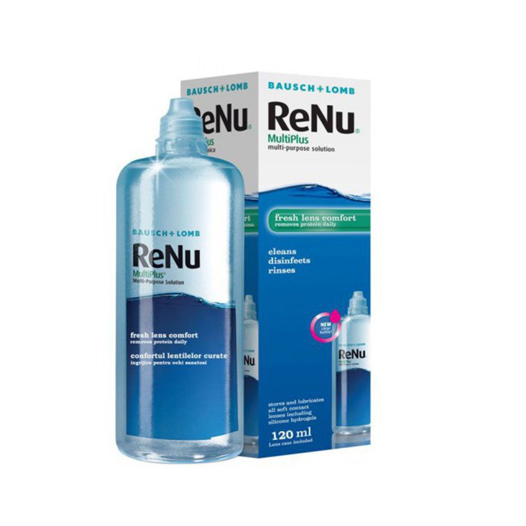 Solutie Multifunctionala Renu Multiplus-120 ml - OchelariDirect