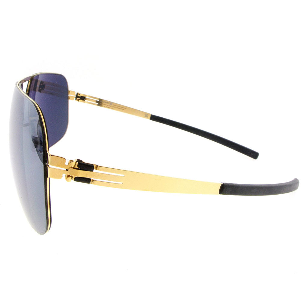 ic! Berlin F10 Wannsee Sun-Gold Black-Mirrored - OchelariDirect