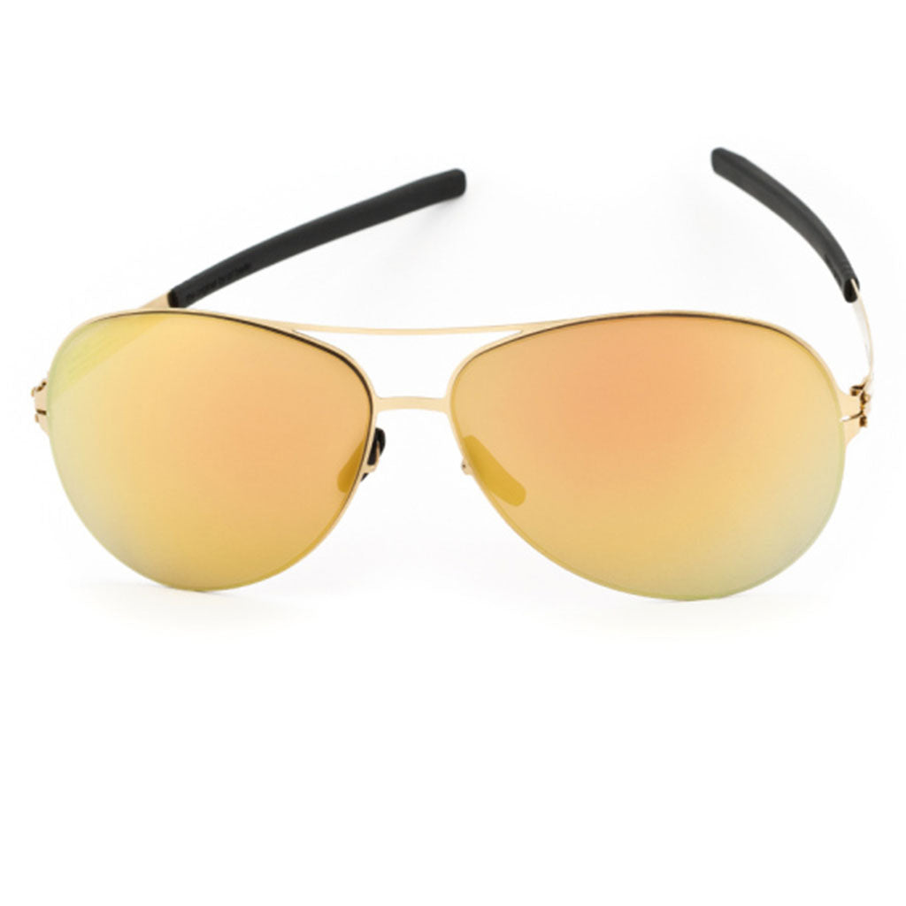 ic! Berlin Raf S. Sun Gold-Gold Mirrored - OchelariDirect