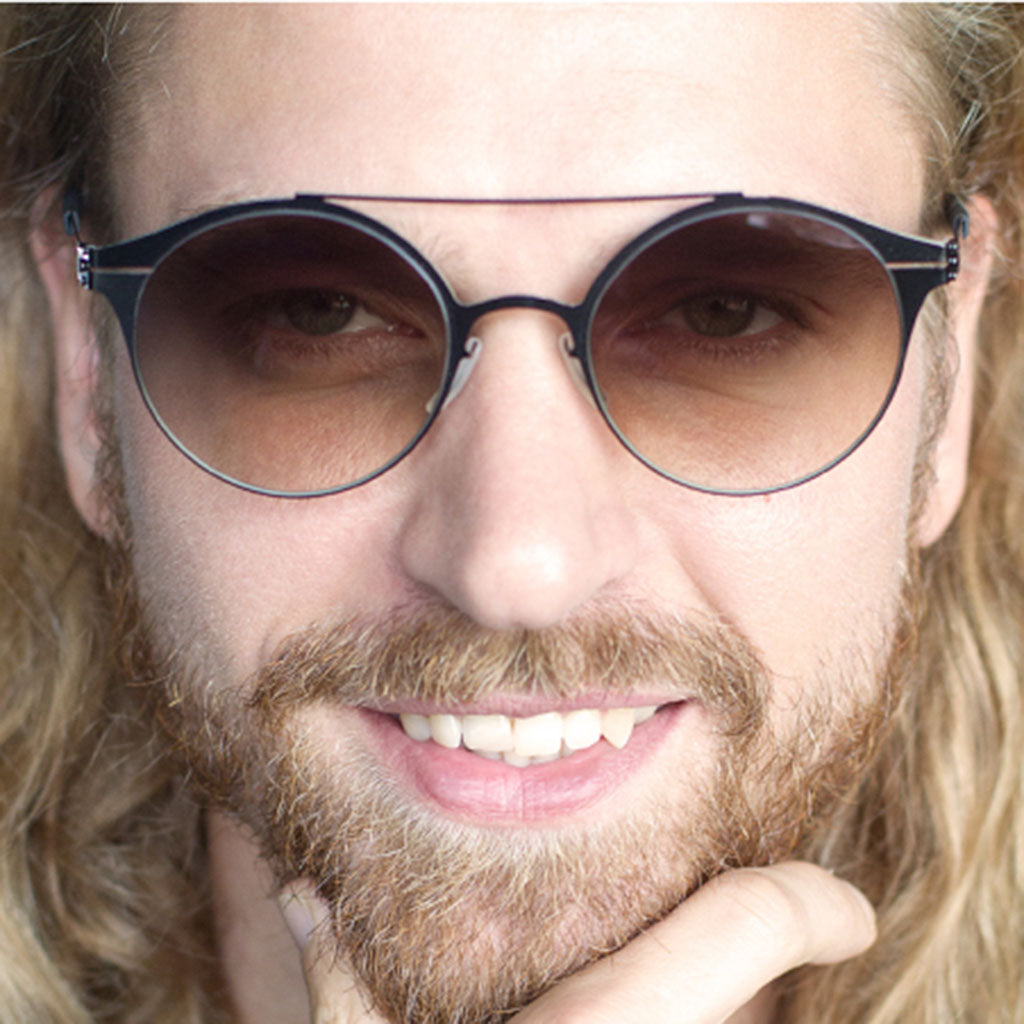 ic! berlin Blanca F Rose-Gold-Black-Clear - OchelariDirect