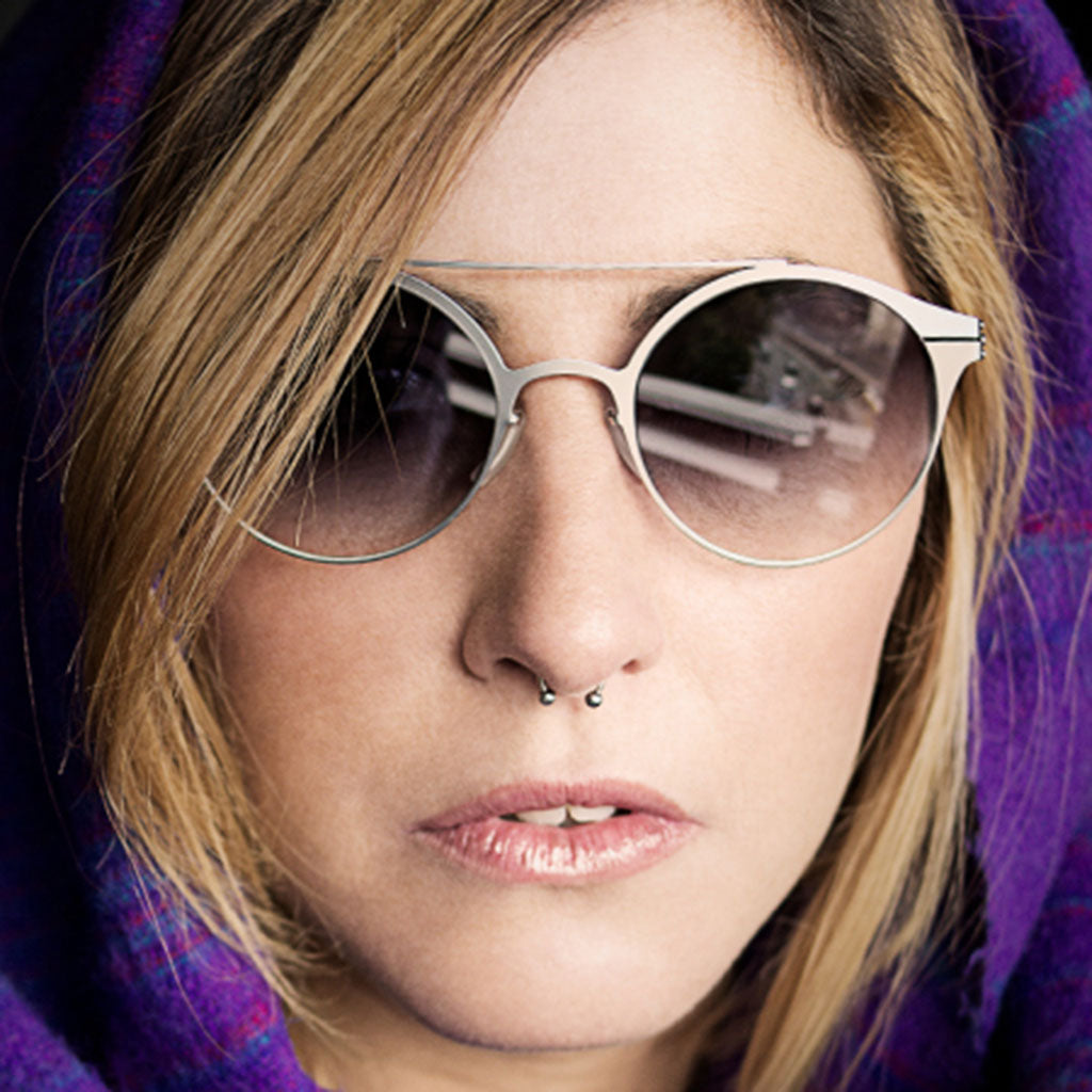 ic! berlin Blanca F Rose-Gold-Black-Clear - OchelariDirect