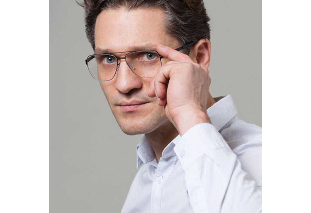 ic! berlin Francesca M.-Rosé-Gold-Warm Grey-RX-Clear-Flex - OchelariDirect