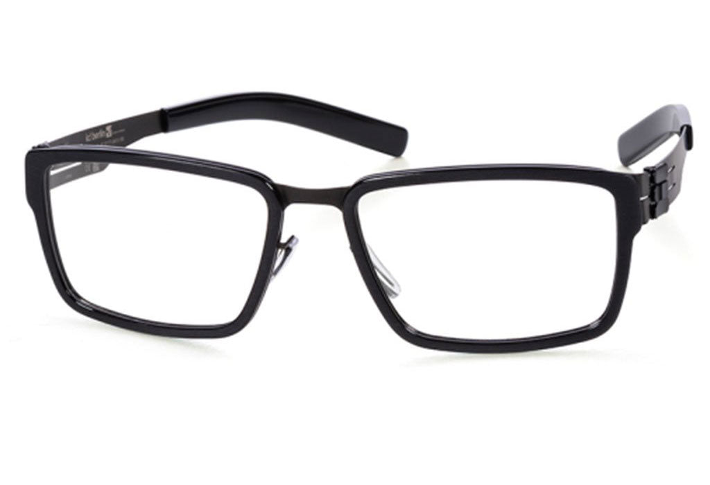 ic! berlin Gert H.-Black-Obsidian-Washed-Obsidian-RX-Clear - OchelariDirect