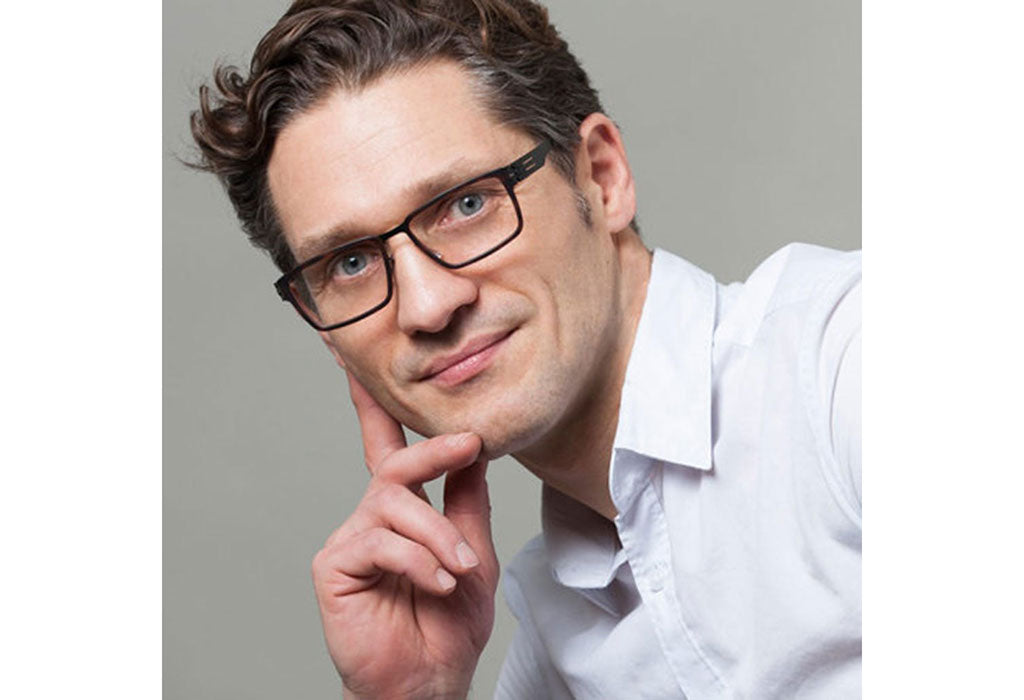 ic! berlin Gert H.-Black-Obsidian-Washed-Obsidian-RX-Clear - OchelariDirect