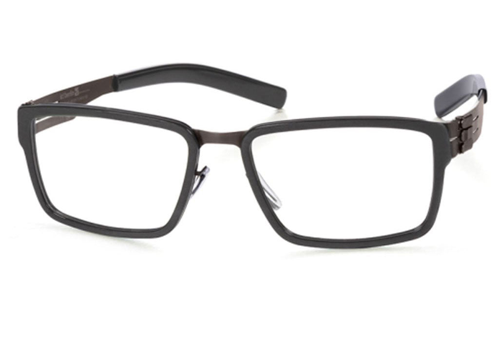 ic! berlin Gert H.-Graphite-Rocky-Grey-Matt-RX-Clear-Acetat - OchelariDirect