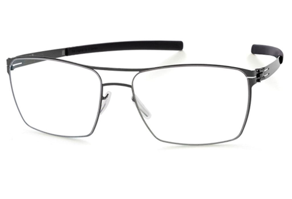 ic! berlin Jana M.-Gun-Metal-Black-RX-Clear-Flex - OchelariDirect